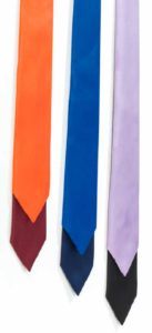 corbata color liso